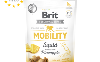 Brit Care Dog Snack Mobility Squid 150g – Recompense pentru Câini
