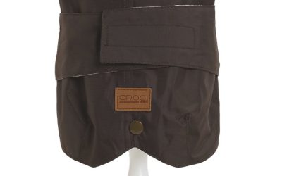 Jachete impermeabila Croci Dachsund Brown – Confort și Stil pentru Teckel