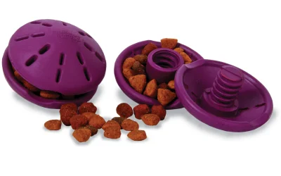 Jucăria PetSafe Twist n Treat – Distracție și Stimuli pentru Câini