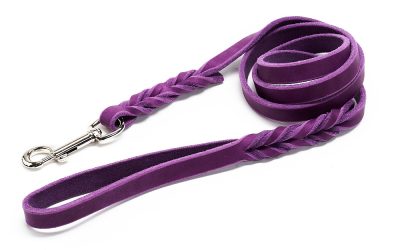 Lesa din piele colorată fără cusături – Mov | Lese