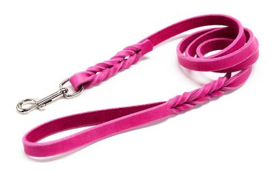 Lesa din piele colorată fără cusături – Roz | Lese