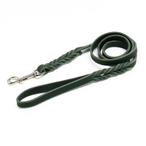 Lesa din piele colorata fara cusaturi - Verde