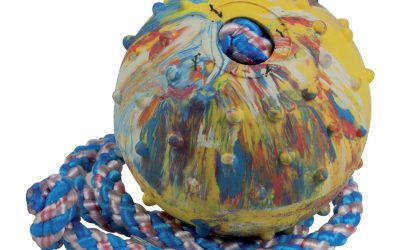 Minge medie Gappay din cauciuc natural cu snur 100 cm – 0726/100