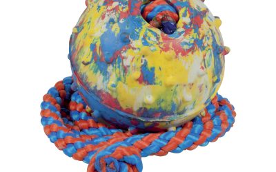Minge mica Gappay din cauciuc natural – Ideală pentru câini