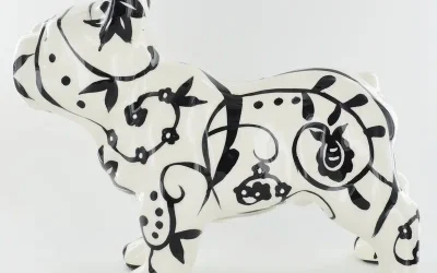 Pusculita Bulldog Francez ‘Jack’ – Deco | Eleganță și Distracție