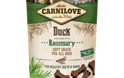 Rață Semi Umedă cu Rozmarin pentru Câini | Carnilove