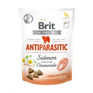 Recompense Brit Care Dog Snack Antiparasitic Salmon&Chamomile 150g