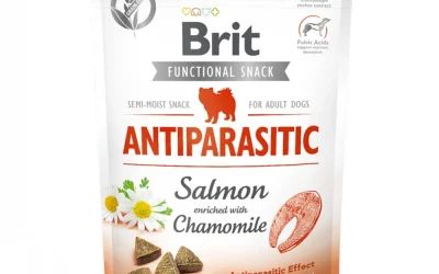 Recompense Brit Care Dog Snack Antiparasitic Salmon & Chamomile