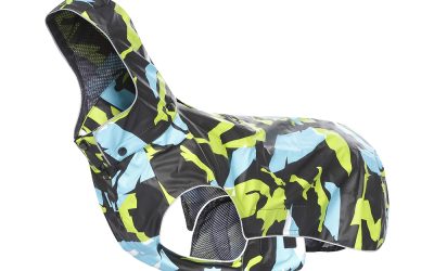 Rukka Stream CAMO – Pelerna de ploaie pentru câini