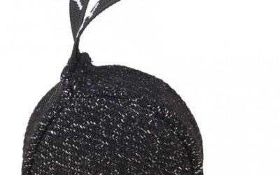 Saculet rotund din material francez cu maner Gappay | Gappay