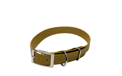 Zgarda Clasica BioThane L Pupster – Gold pentru Câini
