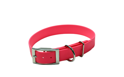 Zgarda Clasica BioThane L Pupster – Neon Pink | Pupster