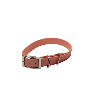 Zgarda Clasica BioThane L Pupster - Rose Gold