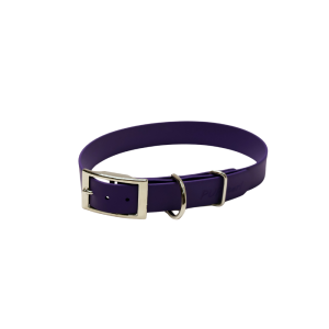 Zgarda Clasica BioThane L Pupster - Violet, Pupster | Zgarzi nailon & piele – ofertă, preț și specificații