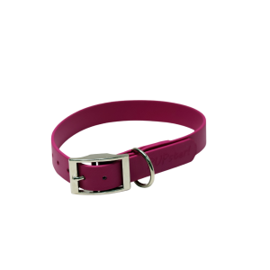 Zgarda Clasica BioThane M Pupster - Magenta