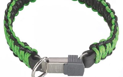 Zgarda Herm.Sprenger Paracord Verde – Durabilitate și Siguranță