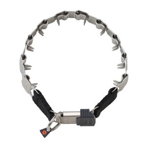 Zgarda Neck-Tech Sport Hermann Sprenger pentru dresaj, din otel inoxidabil cu catarama rapida - 60 cm, Sprenger | Zgarzi metalice dresaj