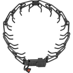 Zgarda dresaj pentru rase mari din otel inoxidabil NEGRU cu eliberate rapida Hermann Sprenger 60 cm, Sprenger | Zgarzi metalice dresaj – ofertă, preț și specificații