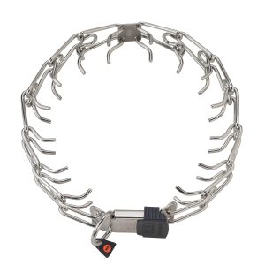 Zgarda Otel Inoxidabil pentru Dresaj cu Catarama Rapida Hermann Sprenger - 58 cm