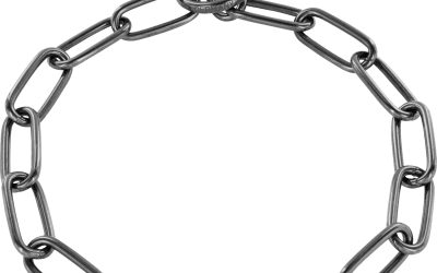 Zgarda otel inoxidabil NEGRU cu za ovala Sprenger