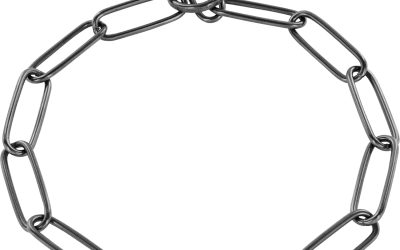 Zgarda otel inoxidabil Negru cu za ovala Herm. Sprenger – 53 cm