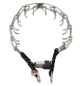 Zgarda otel inoxidabil pentru dresaj cu catarama rapida Hermann Sprenger - 52 cm - 52 cm, Sprenger | Zgarzi metalice dresaj