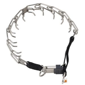 Zgarda otel inoxidabil pentru dresaj cu catarama rapida Hermann Sprenger - 52 cm, Sprenger | Zgarzi metalice dresaj – ofertă, preț și specificații