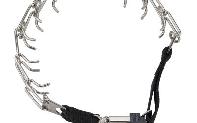 Zgarda otel inoxidabil pentru dresaj Hermann Sprenger – 52 cm